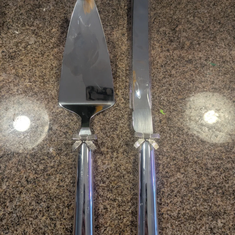 Kate Spade Silver Cake Server